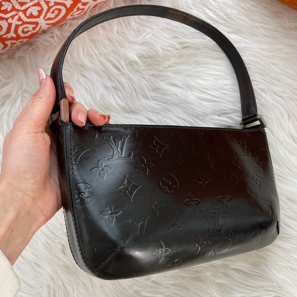 Louis Vuitton vernis black shoulder bag mat fowler - Picture 5 of 15